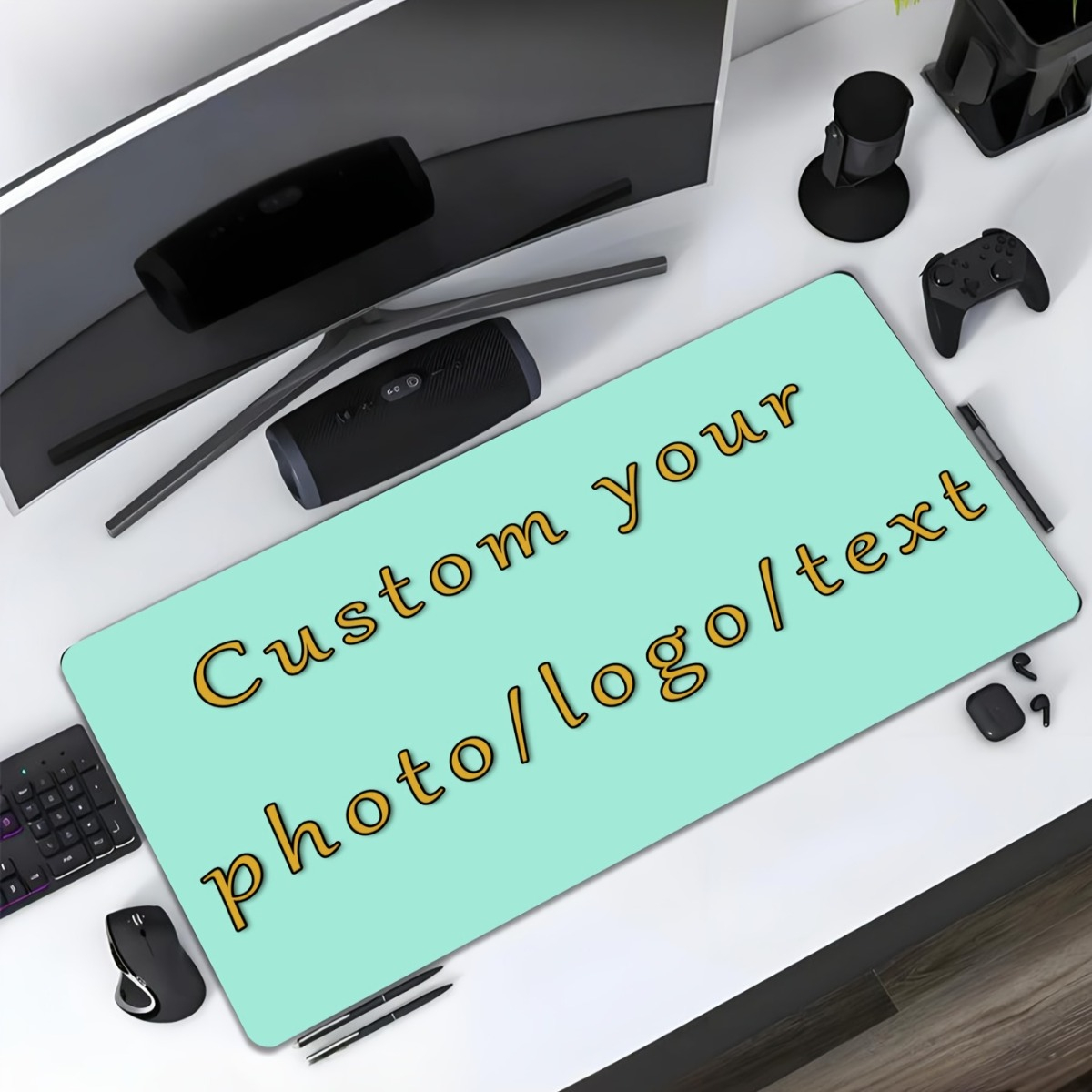 Home Office Logo - Personalizowana podkładka pod mysz z własnym