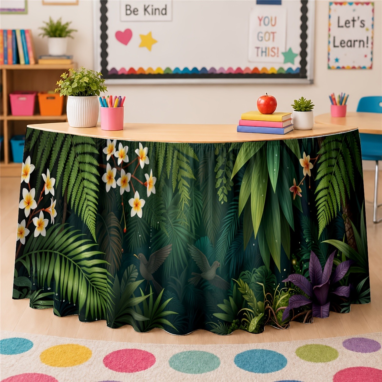 Zielone, egzotyczne rośliny de – Home Office Work Table recenzja i cena