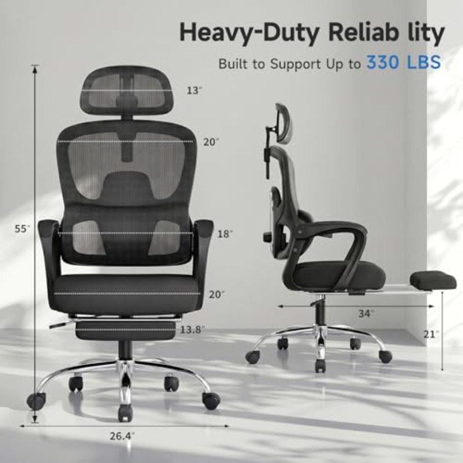 Ergonomiczne krzesło biurowe z – Ergonomic Office Chair recenzja i cena