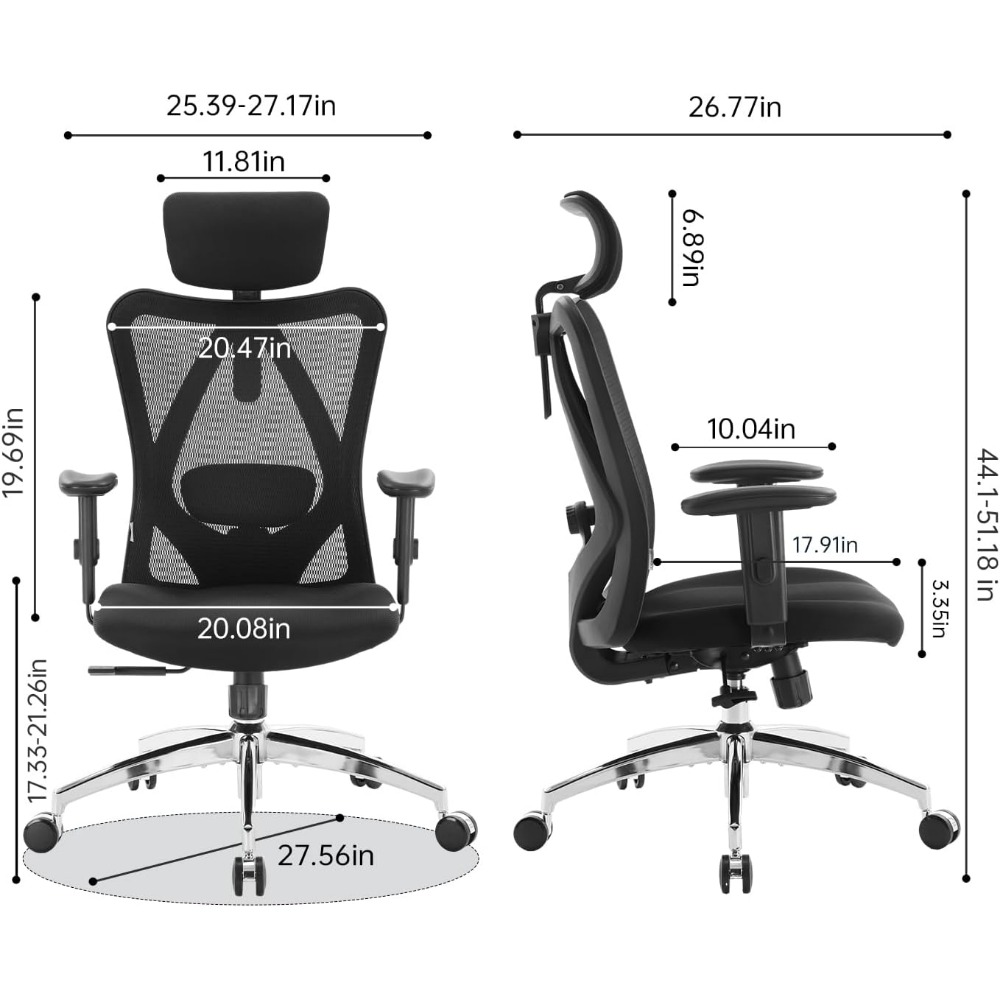 Ergonomiczne krzesło biurowe z – Ergonomic Office Chair recenzja i cena