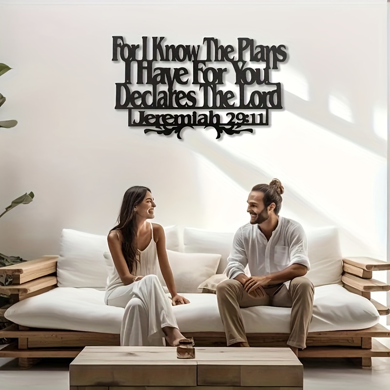 Nowoczesna metalowa dekoracja  – Home Office Room Inspiration recenzja i cena