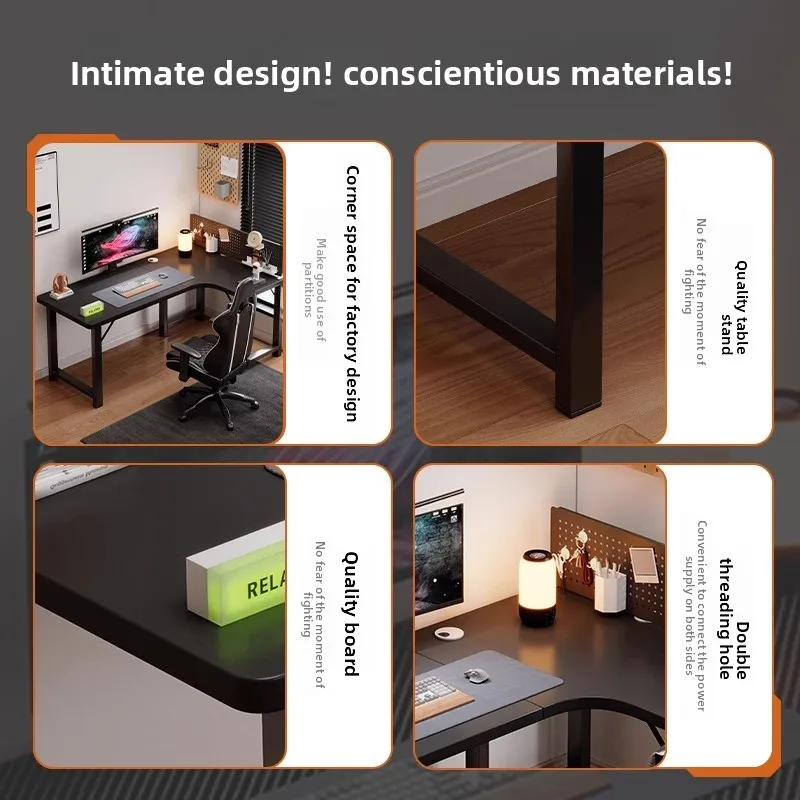 Biurko komputerowe Stół narożn – Home Office Work Table recenzja i cena