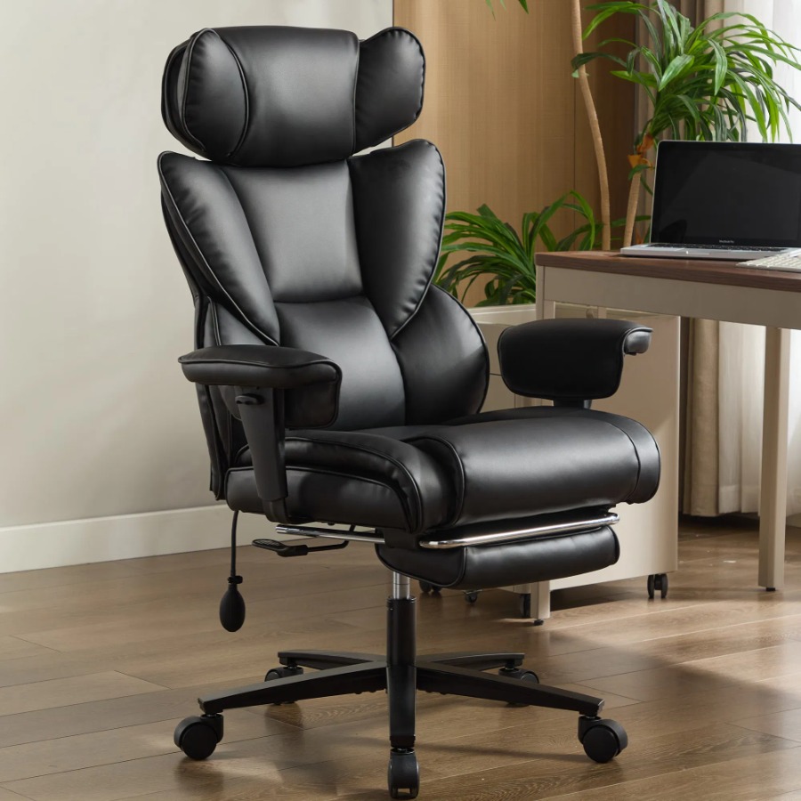 Krzesło biurowe z podnóżkiem i – Ergonomic Office Chair recenzja i cena