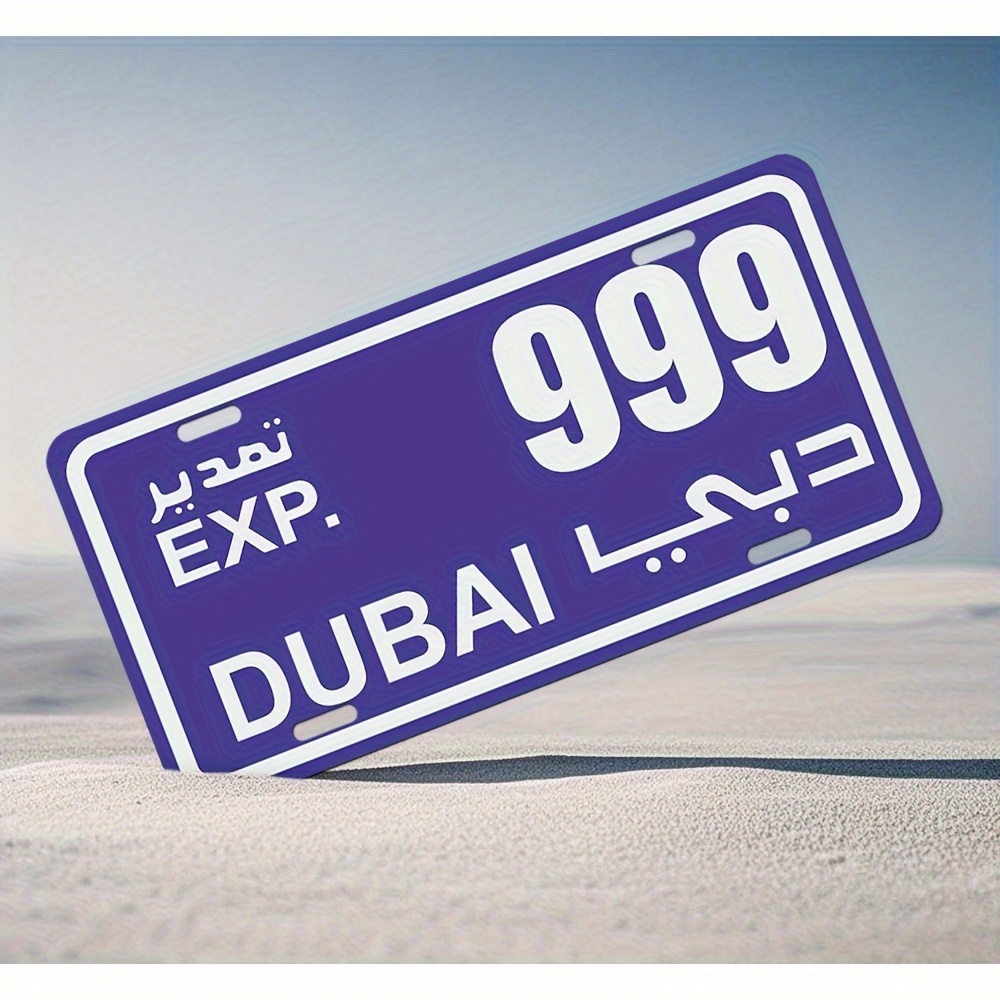 Metalowy tabliczka z numerem r – Home Office Dubai recenzja i cena
